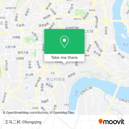 王马二村 map