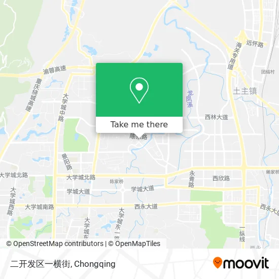 二开发区一横街 map