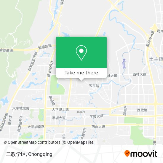 二教学区 map