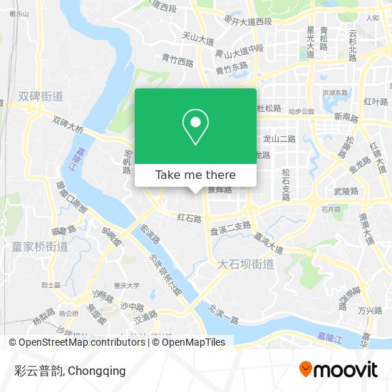 彩云普韵 map