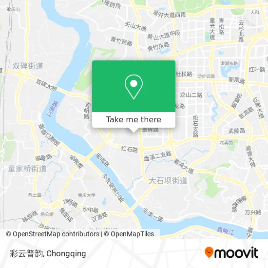 彩云普韵 map