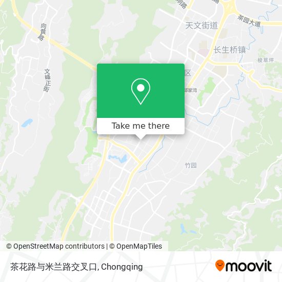 茶花路与米兰路交叉口 map