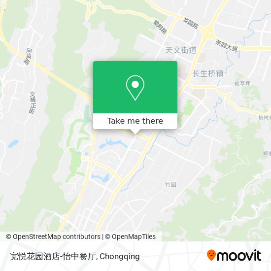 宽悦花园酒店-怡中餐厅 map