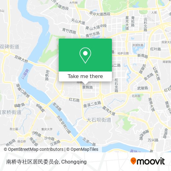 南桥寺社区居民委员会 map
