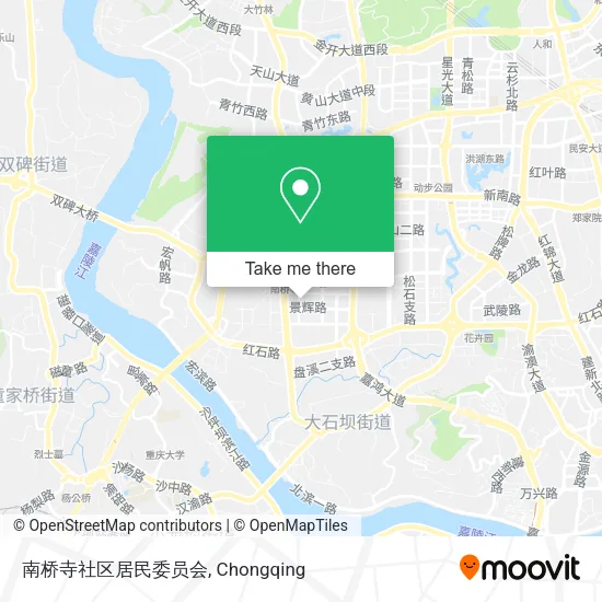南桥寺社区居民委员会 map