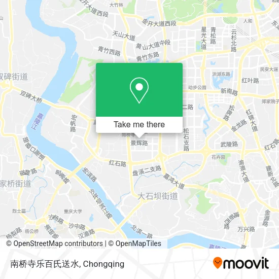 南桥寺乐百氏送水 map