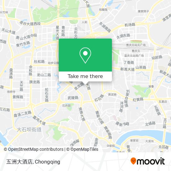 五洲大酒店 map