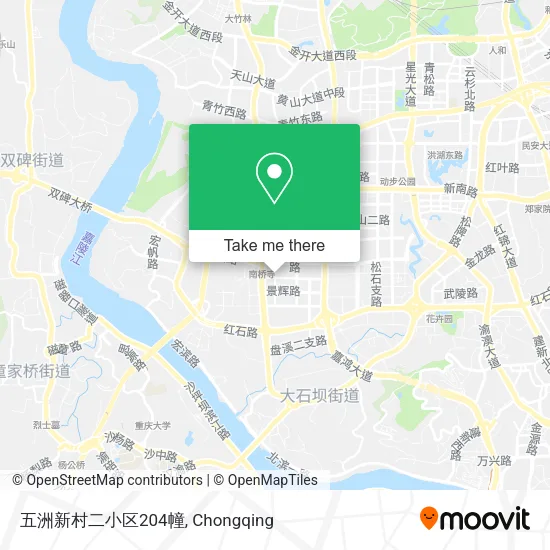 五洲新村二小区204幢 map