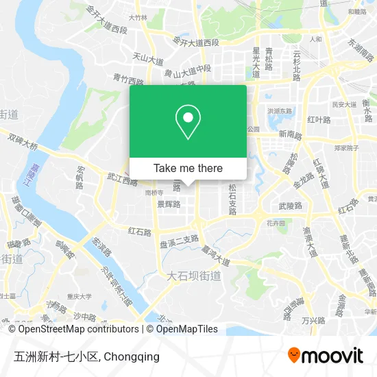 五洲新村-七小区 map