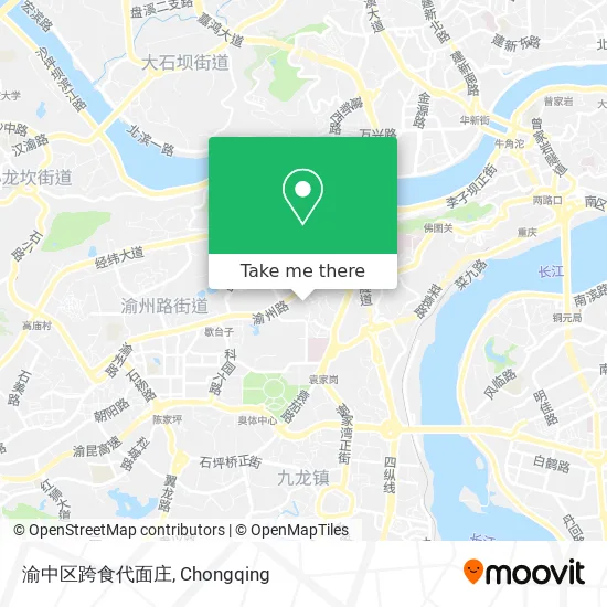 渝中区跨食代面庄 map