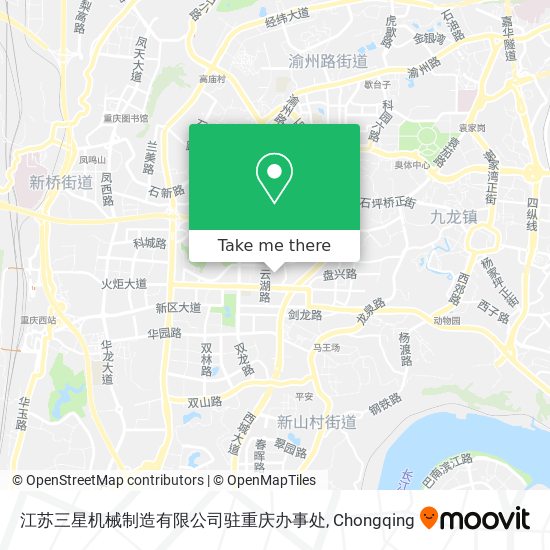 江苏三星机械制造有限公司驻重庆办事处 map