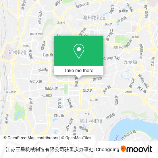 江苏三星机械制造有限公司驻重庆办事处 map