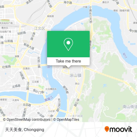 天天美食 map