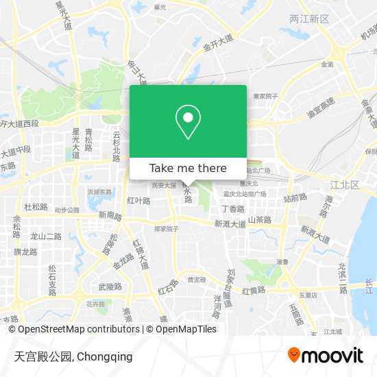 天宫殿公园 map