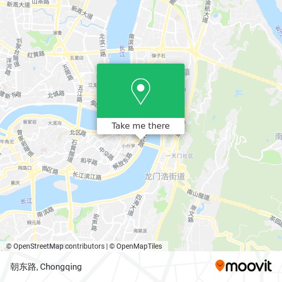 朝东路 map
