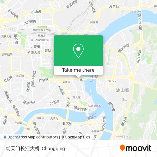 朝天门长江大桥 map