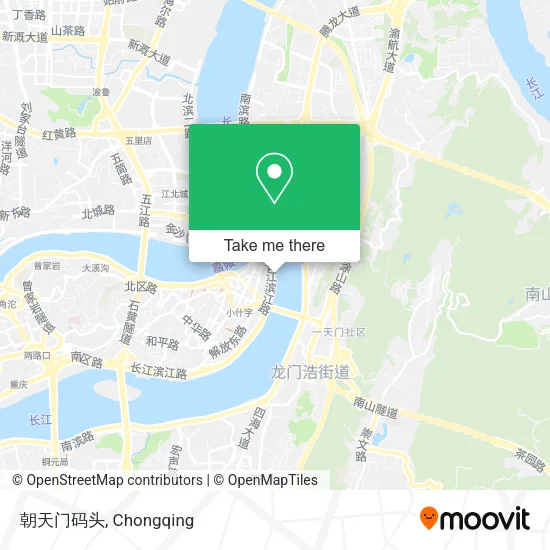朝天门码头 map