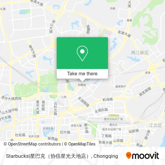 Starbucks|星巴克（协信星光天地店） map