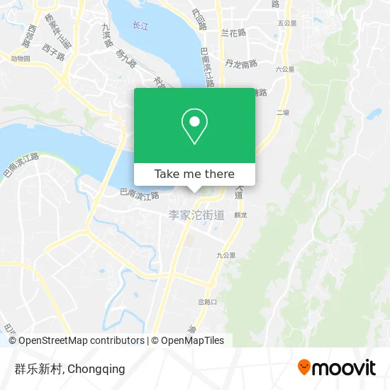 群乐新村 map