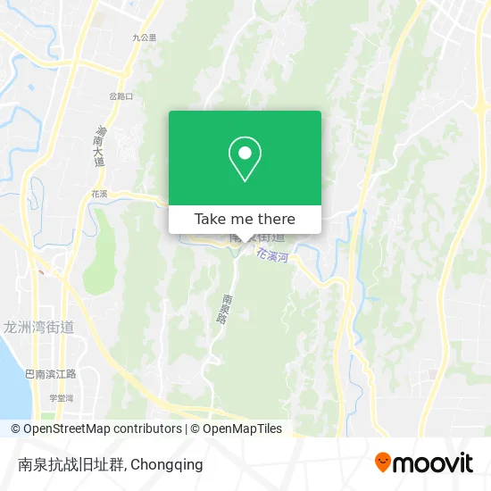南泉抗战旧址群 map