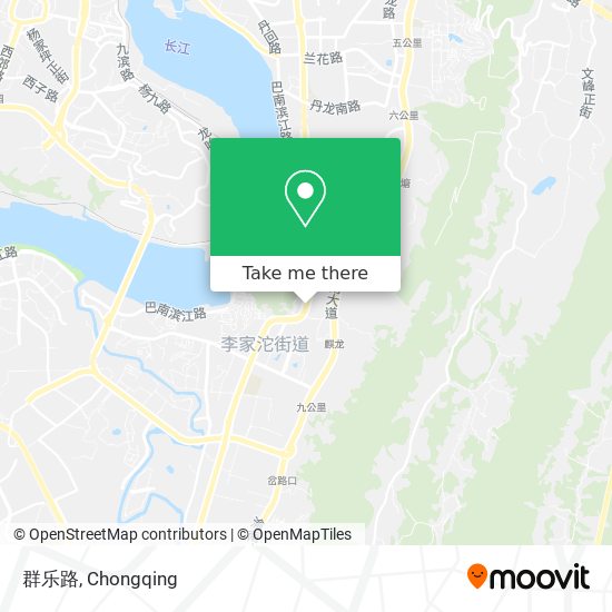 群乐路 map