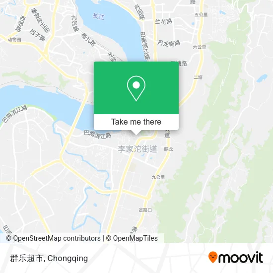 群乐超市 map