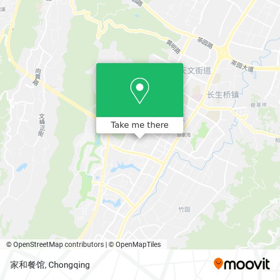 家和餐馆 map
