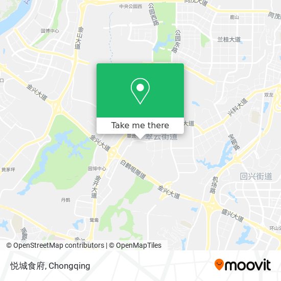 悦城食府 map