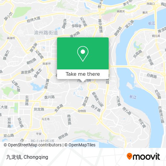 九龙镇 map