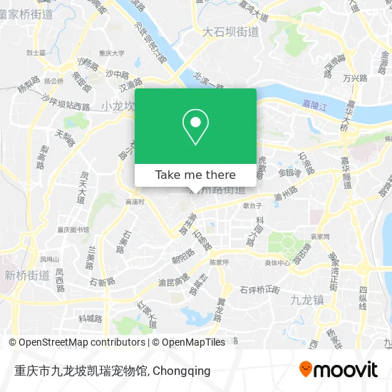 重庆市九龙坡凯瑞宠物馆 map