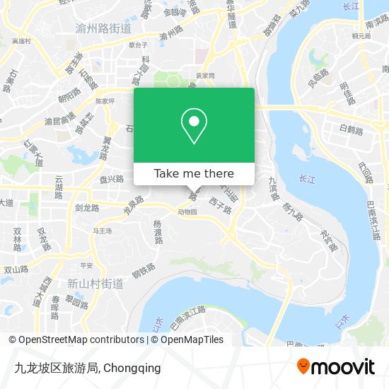 九龙坡区旅游局 map