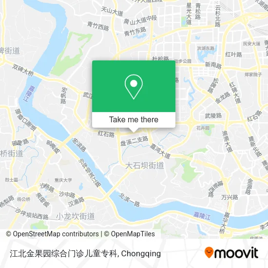 江北金果园综合门诊儿童专科 map