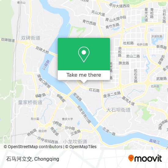 石马河立交 map