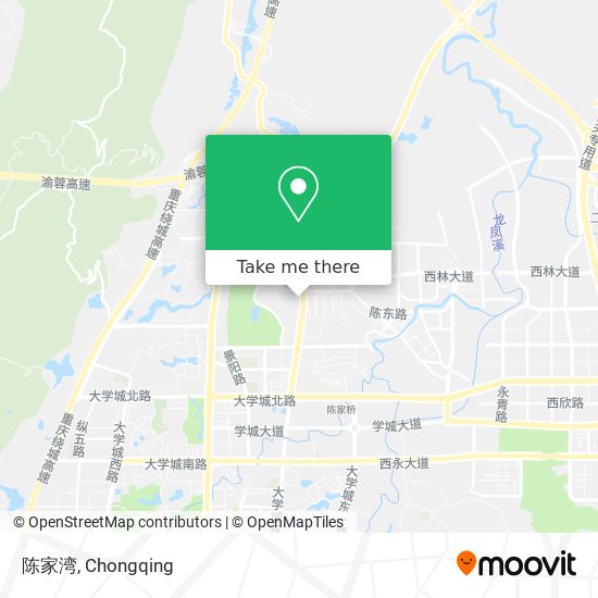 陈家湾 map