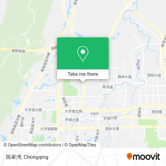 陈家湾 map