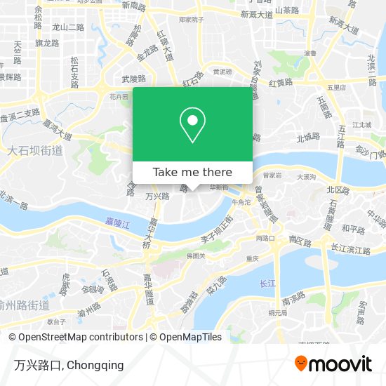 万兴路口 map