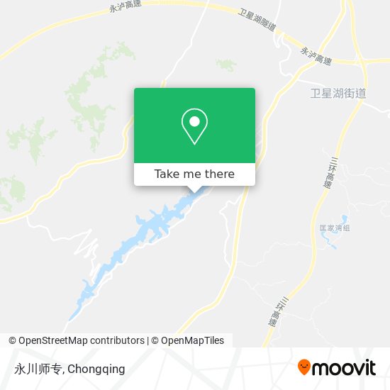 永川师专 map
