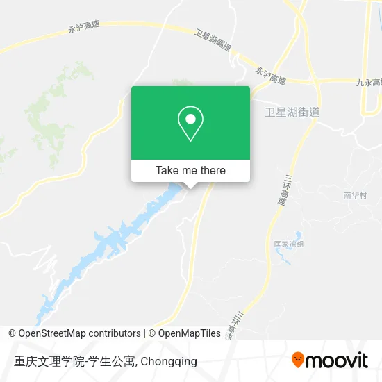 重庆文理学院-学生公寓 map