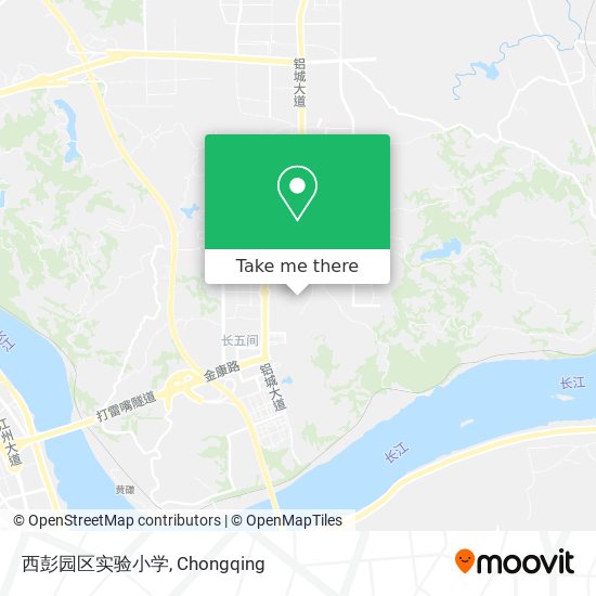西彭园区实验小学 map