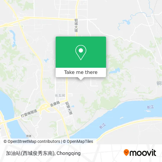 加油站(西城俊秀东南) map