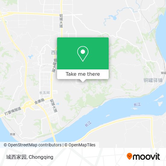 城西家园 map
