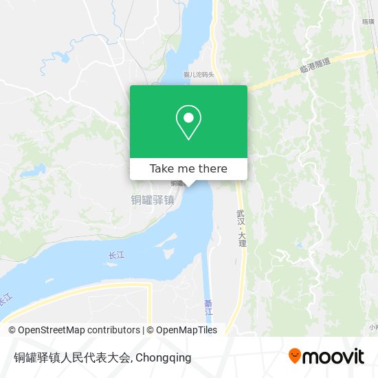 铜罐驿镇人民代表大会 map