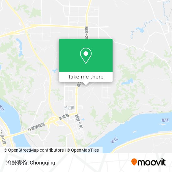 渝黔宾馆 map
