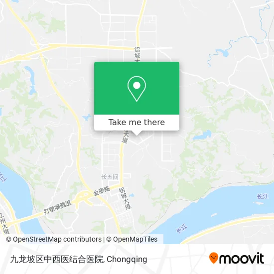 九龙坡区中西医结合医院 map