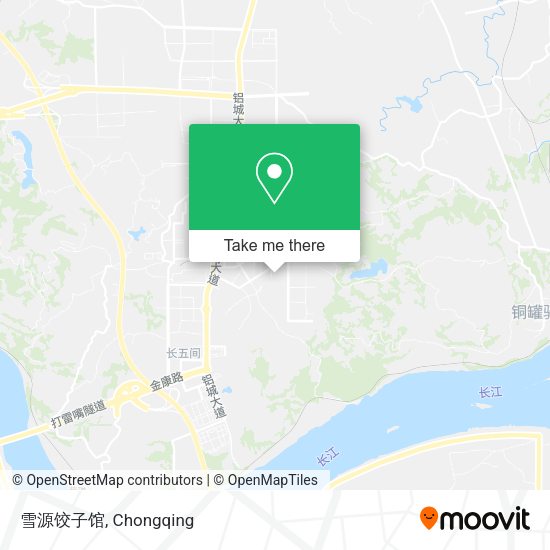 雪源饺子馆 map