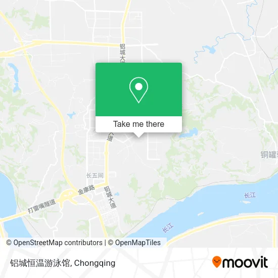 铝城恒温游泳馆 map