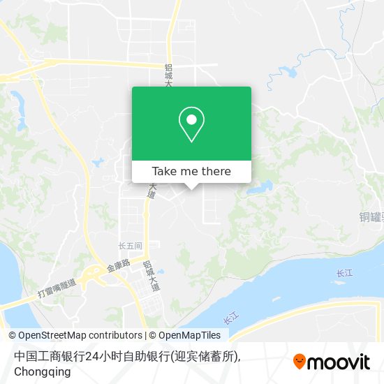 中国工商银行24小时自助银行(迎宾储蓄所) map