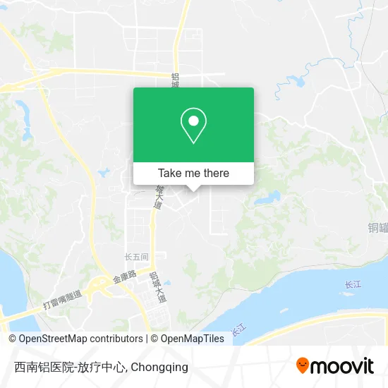 西南铝医院-放疗中心 map