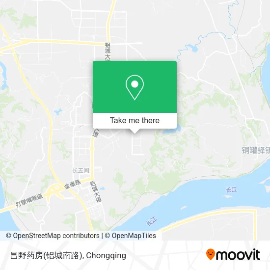 昌野药房(铝城南路) map