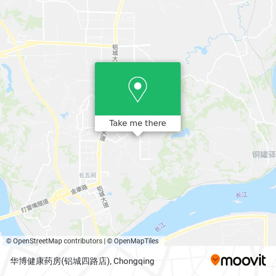 华博健康药房(铝城四路店) map
